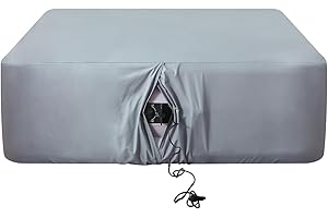 Antranfour Queen Fitted Sheet for Air Mattress,with 24 Inch Extra Deep Pockets,Ultra Soft Durable Breathable Bed Sheets Cover for Inflatable Air Bed,with Pump Opening,Inflate at Any Time-Gray