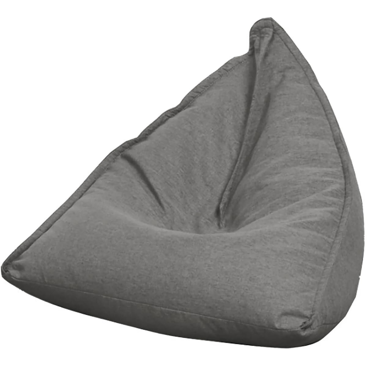 ビーズクッション 大きい ソファー 雨滴の形 びーずくっしょん 座布団 軽量 幅100×奥行80×高さ75cm 人をダメにするソファー クッション ひとをダメにする 独立したライナー 疲労解消 安全 無味 カバー取り外し 洗濯可能 はいいろ(M)商品画像