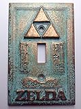 Legend of Zelda Stone/Copper/Patina Light Switch Cover (Copper/Patina)