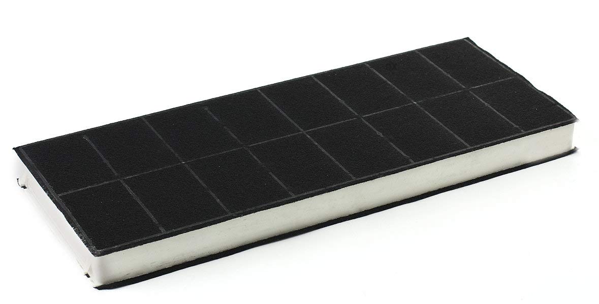SPARES2GO Square Carbon Filter for Neff Cooker Hood Vent Extractor Filters
