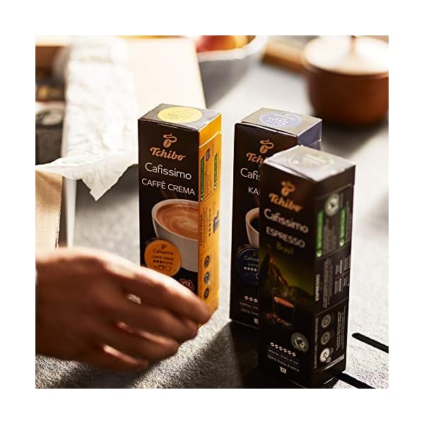 Tchibo Cafissimo Probierset verschiedene Sorten Caffè Crema, Espresso und Kaffee, 110 Stück (11x10 Kaffeekapseln… – Bild 3