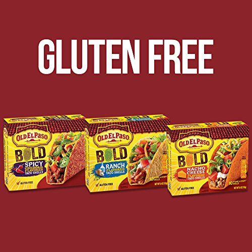 Old El Paso Stand 'n Stuff Ranch Flavored Taco Shells, 5.4 Ounce (Pack