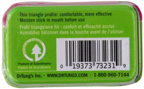 Dr. Tung's - Perio Sticks Plaque Removers X-Thin - 100 Sticks - Pack of 6