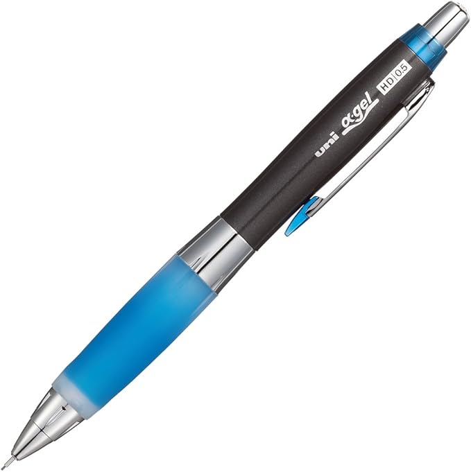 Uni AlphaGel Shaker Mechanical Pencil Royal Blue Slightly Firm Grip 0.5mm (M5618GG1P.40