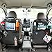 Kick Mats Back Seat Protector- Backseat Car Organizer Storage ipad holder for Auto SUV JEEP
