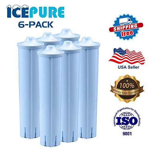 6 pack icepure cmf001 compatible with jura claris blue,…