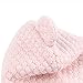 XIAOHAWANG Warm Baby Hat Cute Bear Toddler Earflap Beanie for Fall Winter (6-12 Months, A-Pink)