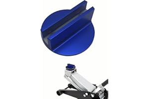 Xinghonyac Magnetic Jack Pad - Aluminum Slotted Pad (0.4") for Pinch Weld & Frame Rail Protection, Universal Jack Puck Adapte
