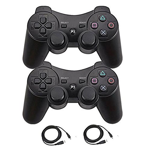 image for Molgegk Wireless Bluetooth Controller For PS3 Double Shock - Bundled w