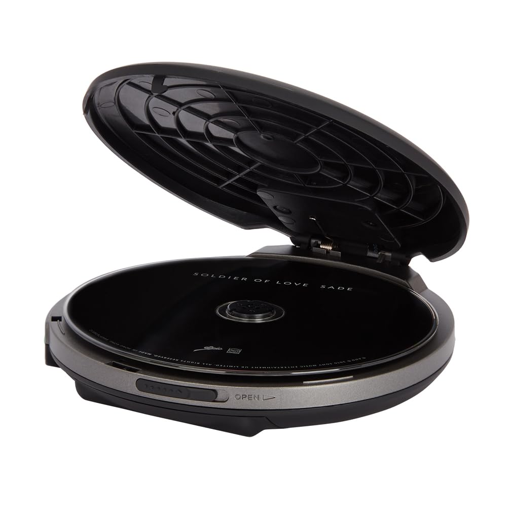 Aiwa PCD-810BK CD Player Grey and Black