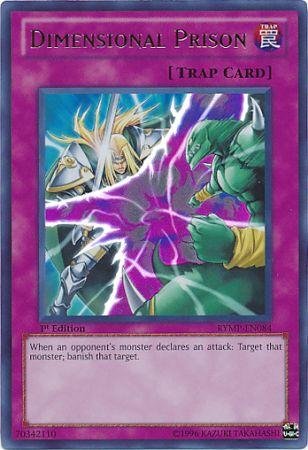 Yu-Gi-Oh! - Dimensional Prison (RYMP-EN084) - Ra Yellow Mega-Pack - 1st Edition - Ultra Rare