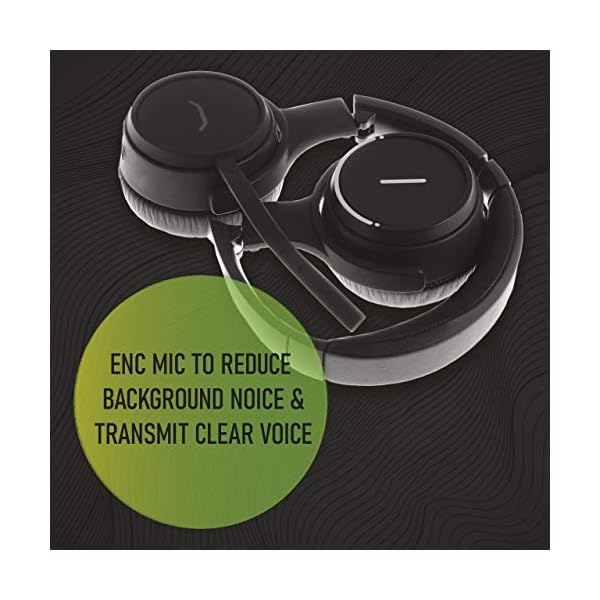 Wireless Headset With Microphone - Noise Cancelling Bluetooth Headphones For Office - Professional Office Headset - ENC…