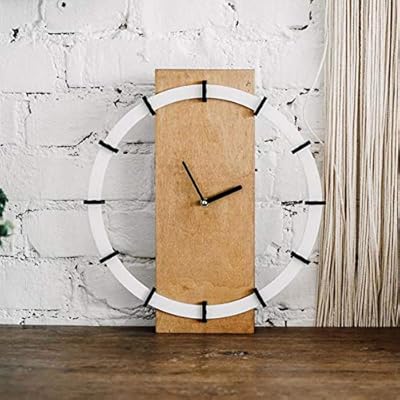 Xushihanjjli Reloj De Pared Artistico Silencioso Moderno Hogar