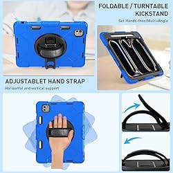 SUPFIVES Case for iPad Pro 11 Inch 2024