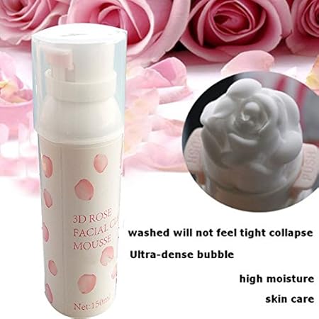 3d rose foam cleanser