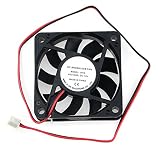 BXQINLENX 6015 Dc12v Quiet Brushless Cooling Fan Miniature Cooling Fans 2pin 60x60X15mm 9 Blade (3 PCS)