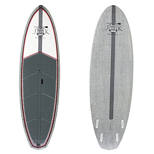 9'4" x 32.5" x 4.6" Simmons Surf SUP Stand Up Paddlboard Surfboard with Carbon Vector Net Package by JK 9ft 4in