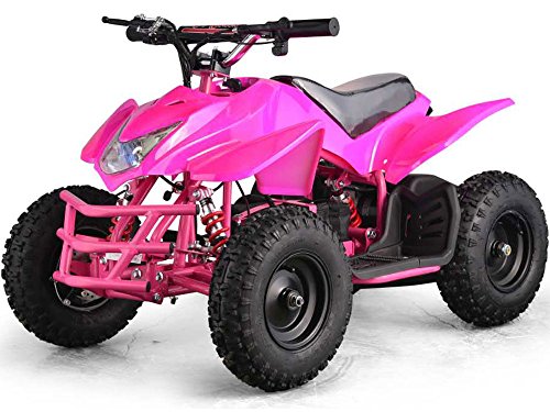 pink electric quad bike