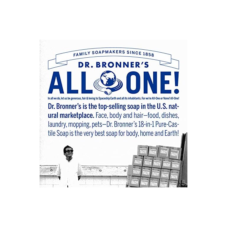 Dr. Bronner’s Mild Aloe Baby Soap Bar Made with Organic Ingredients 140 g Autism Supplies and