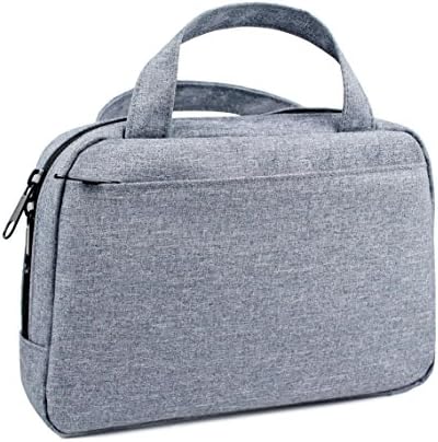 Cosmetic Purse Makeup Storage Toiletry Organizer Tote Handbag Travel Bag , Gray