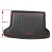 GZYF Rear Trunk Cargo Liner Floor Mat for Honda HR-V/for Honda VEZEL 2014-2018, Black