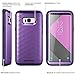 Clayco Case for Samsung Galaxy S8 Plus, [Hera Series] Full-Body Rugged Case with Built-in Screen Protector for Samsung Galaxy S8 Plus (2017 Release) (Purple)