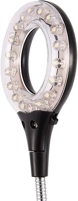 Eboxer Mini USB LED Light 18 LED Clamp Flexible Gooseneck Reading Lamp Black view 9