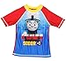 Thomas & Friends Boys Rash Guard Swimwear Top (3T, Sodor Blue/Red)