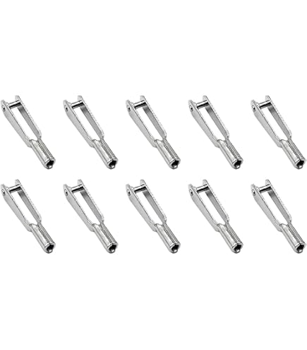 10 Pièces Tige Filetée Double Extrémité – Connecteur Métal Pour Modèle Bateau RC, Ajustement Et Fixation, Baguette De Liaison