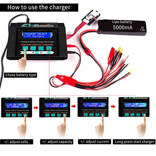 Keenstone Lipo Battery Charger/Discharger with Low Voltage Checker, 10A
