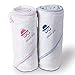 Crazy Joe Hooded Baby Towel 100% Premium Bamboo XL (39 in X 39 in 600 GSM) Pink