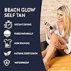 Beach Glow Fake Tan, Self Tan Professional Tanning Mousse, Self Tanning Invisible Foam, 250ml