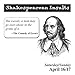 Shakespearean Insults 2016 Day-to-Day Calendar