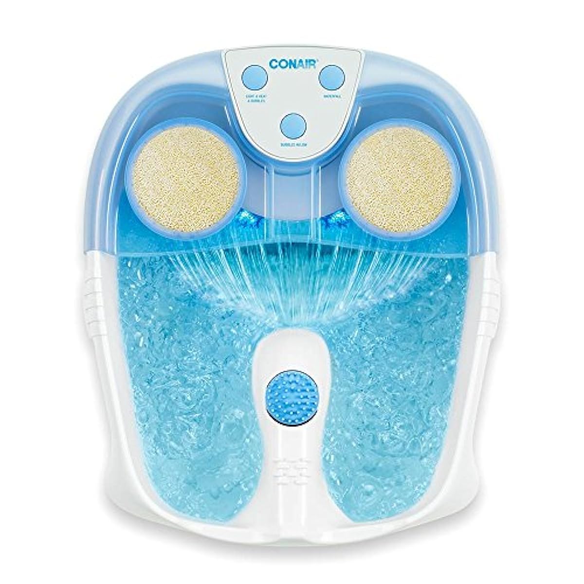 Foot Spa Pedicure Hot Water Tub Massage Bath Soak Feet Relax Heat LED