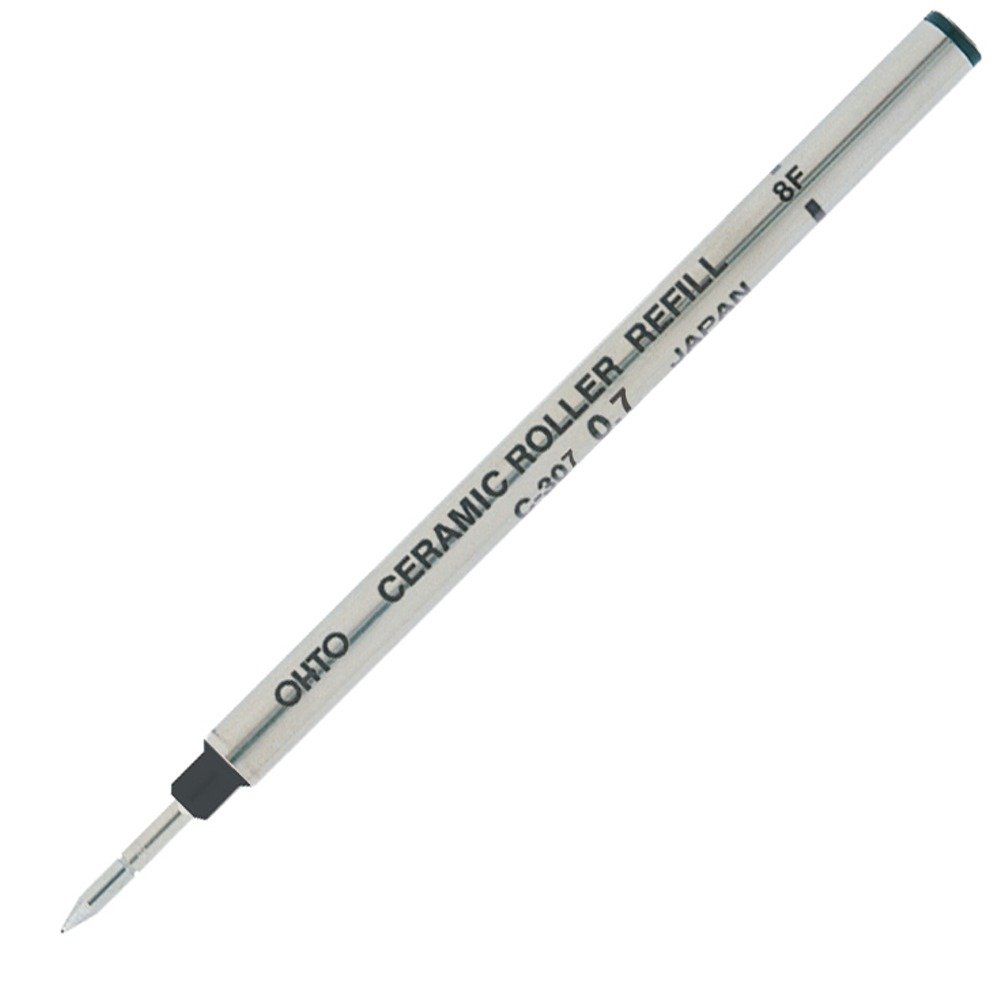 Auto Ballpoint Pen Refill, Water-Based, 0.03 inch (0.7 mm), Box of 5 C-307P Black / 5P