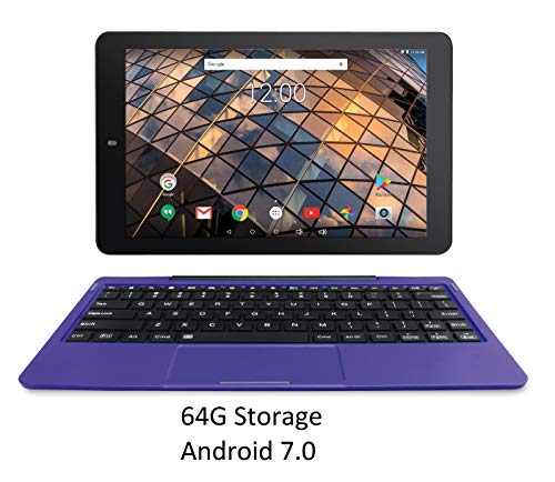 RCA 10 Inch Android Tablet with WiFi, Bluetooth (64G, Purple)