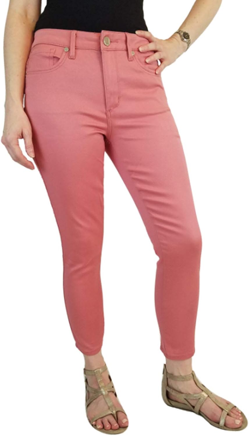 dusty pink skinny jeans