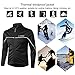 INBIKE Men's Cycling Jacket, Winter Fleece Thermal Windproof Soft Shell Wind Coat Black Small