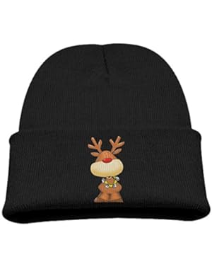 Christmas Rudolph Cartoon Infant Toddler Baby Soft Cute Lovely Newborn Kids Hat Beanies Caps For Baby Boys Girls