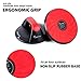 Sportneer Push up Bars Pushup Handle Grips Stand with Rotating Base for Fitness Workout Home Gym, 2 Pack