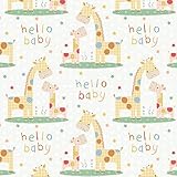 Hello Baby Wrapping Paper - 6ft Roll