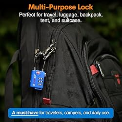 Bright Colors, TSA Approved Cable Luggage Locks 2