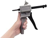 Yarrkc 50ml Dispenser Gun AB Glue Cartridge Applicator 1:1 1:2 Ratio Plastic view 5