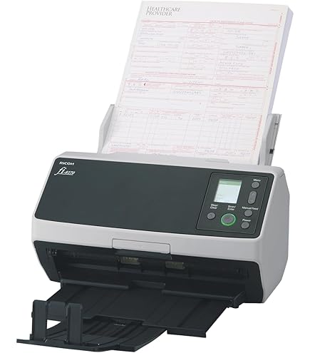 Fujitsu fi-8190 スキャナー PFU、毎分90枚読み取りの高速ドキュメントスキャナー「fi-8190