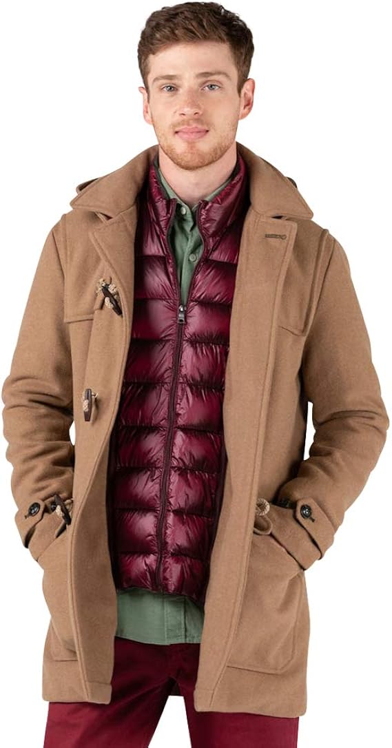 Trenca hombre color camel Clearance