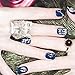 CICI&SISI Nail Art Stamping Plates Kit Love Valentine's Day Set Plate Manicure Template 4 Pieces-Love