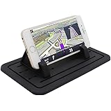Cell Phone Holder for Car, Showvigor Silicone Car Phone Dashboard Car Pad Mat, Vehicle GPS Mount Universal Fit All Smartphones, Anti-Slip Desk Phone Holder Stand