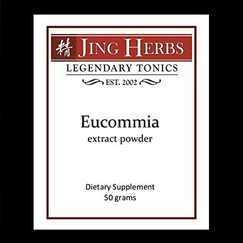 Jing Herbs Eucommia Extract Powder 50 Grams by Jing Herbs