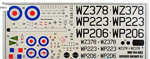 British bomber Vickers Valiant Mk.I MM144-003
