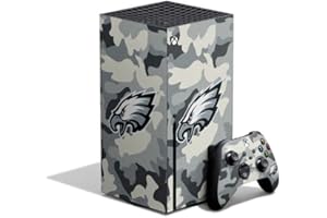 Skinit Decal Gaming Skin Compatible with Xbox Series X Bundle - Officially Licensed NFL Philadelphia Eagles Camo Design